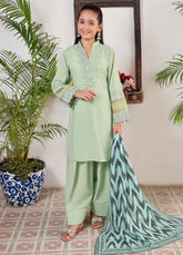 Printed lawn casual 3 Piece for teens