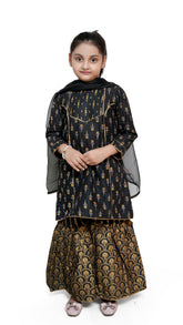 Black 3pc Kids suit