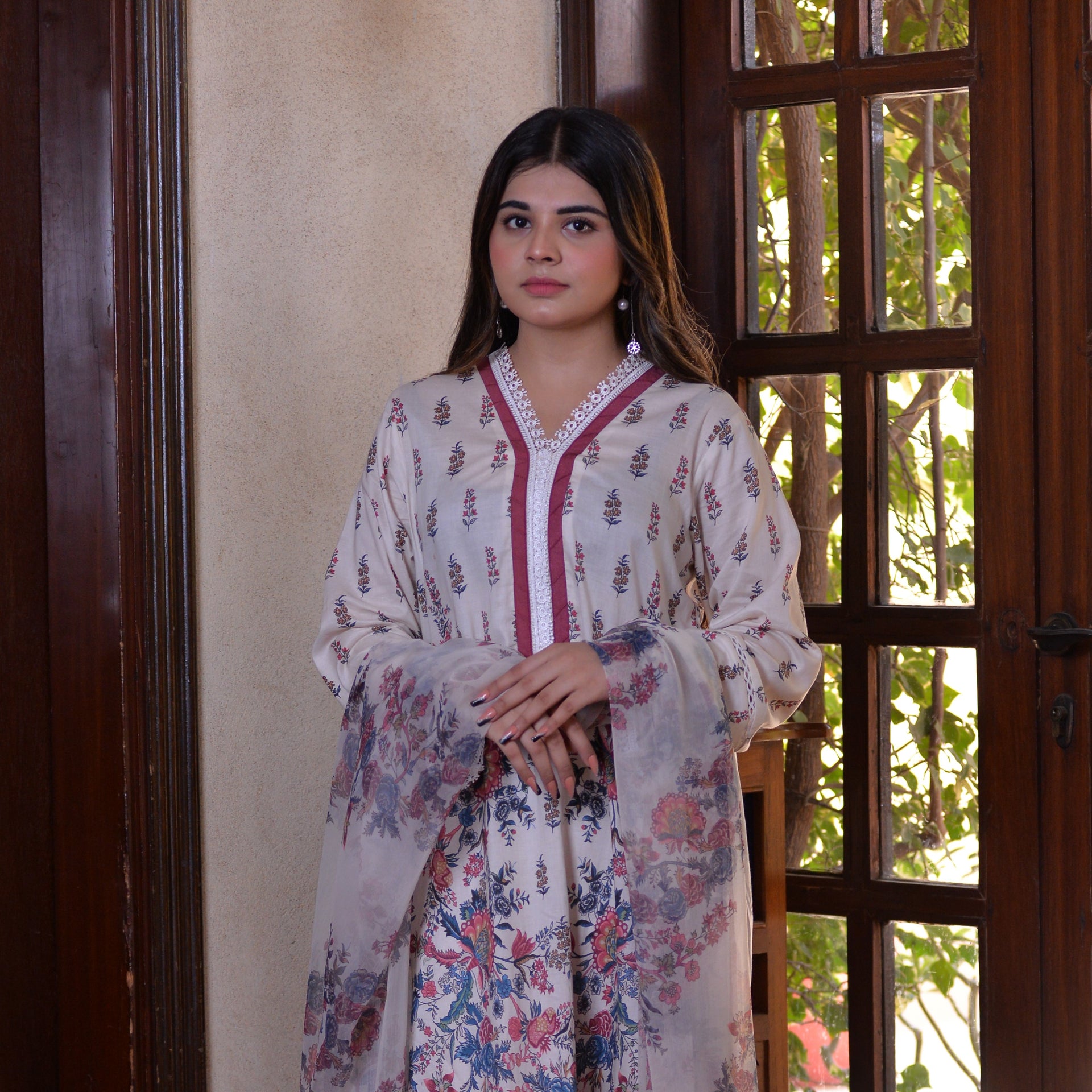 Embroided Suit