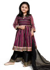 Grils formal 3 piece stitched suit