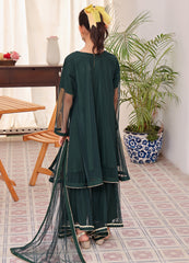 Green Fancy kids 3pc Suit