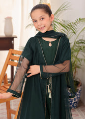Green Fancy kids 3pc Suit
