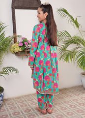Printed lawn casual 2 Piece for teens