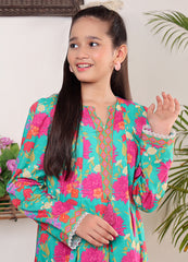 Printed lawn casual 2 Piece for teens