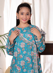 Printed lawn 2 Piece Suit For Teens