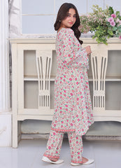 Floral Khaddar Printed Kurta Set