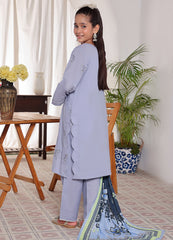 Embroidered 3 Piece Stitched Suit for Girls