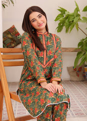 Printed lawn 2 Piece Suit For Teens
