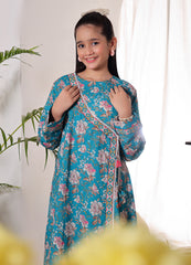 Printed lawn 2 Piece Suit For Teens