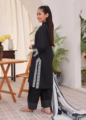 Embroidered 3 piece casual 3 piece suit for teens
