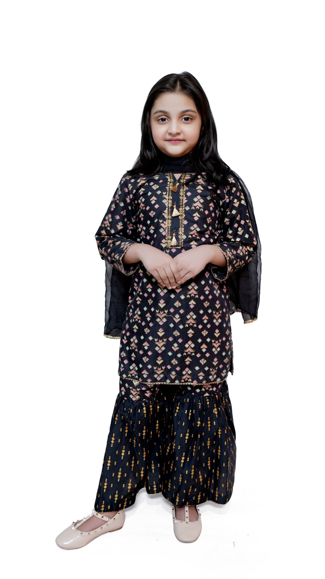 Black kids 3pc Suit