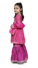 Pink kids Stitched 3pc suit